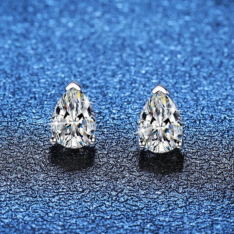 Premium VVS Moissanite Earrings – S925 Silver